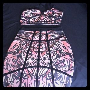 ❤️2-piece body con set, women’s, club wear❤️